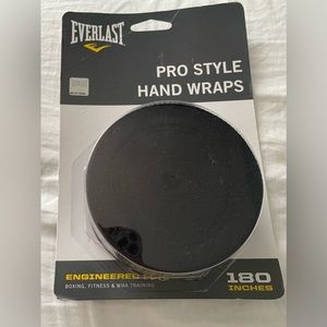 NWOT Everlast Pro Style Hand Wraps (180 Inches) Boxing, Fitness, & MMA Training